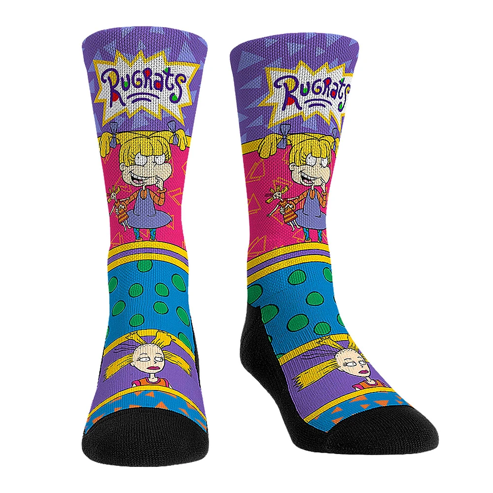 Unisex Rock Em Socks Rugrats Angelica Showtime Crew