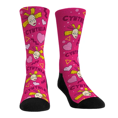 Unisex Rock Em Socks Rugrats Cynthia Doll Crew