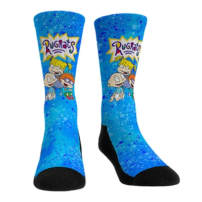 Unisex Rock Em Socks Rugrats Trio Splat Crew