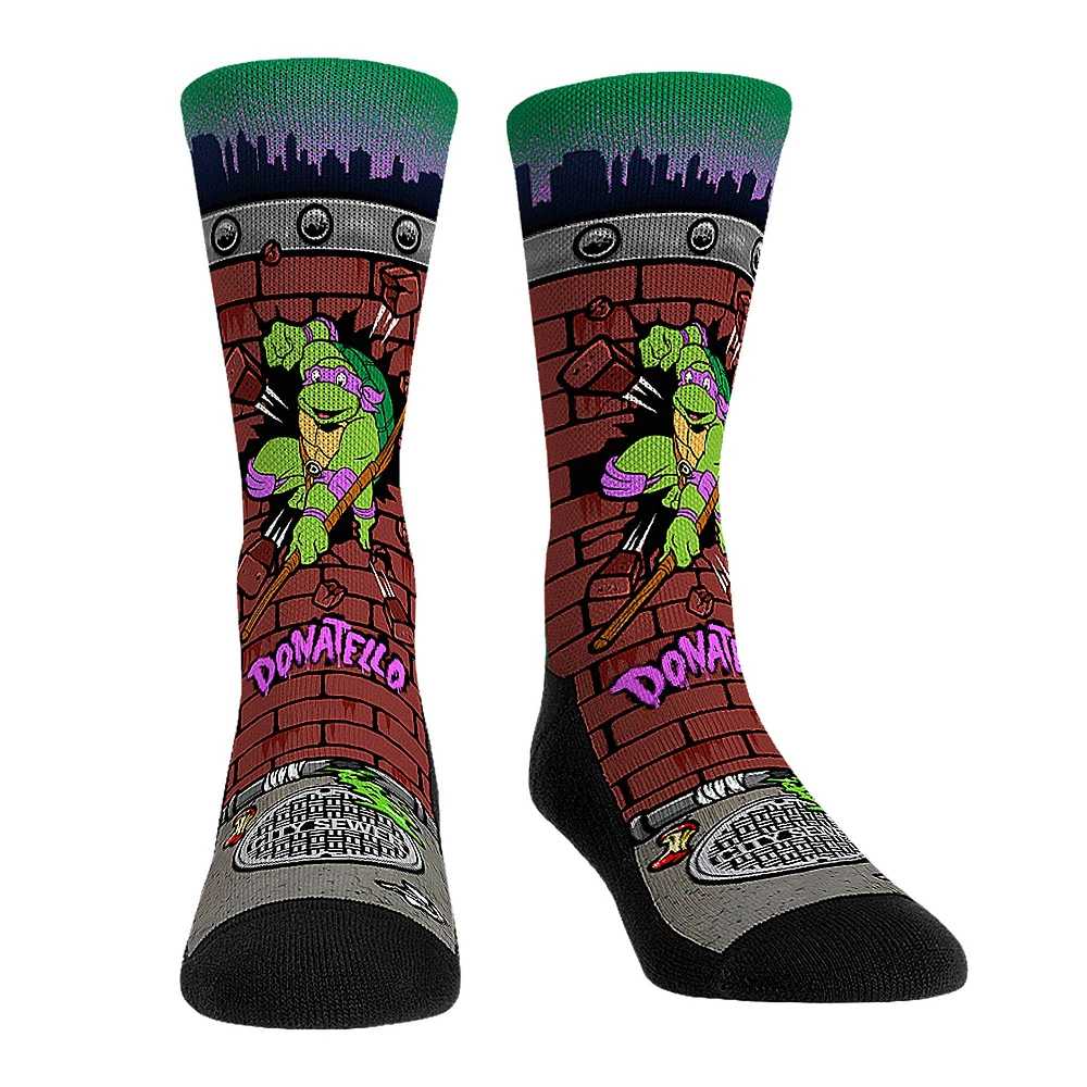 Unisex Rock Em Socks Teenage Mutant Ninja Turtles Donatello Breakout Crew