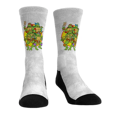 Unisex Rock Em Socks Teenage Mutant Ninja Turtles Group Tie-Dye Crew