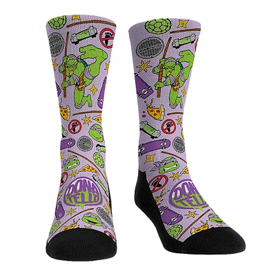 Unisex Rock Em Socks Teenage Mutant Ninja Turtles Donatello Kaboom! Crew