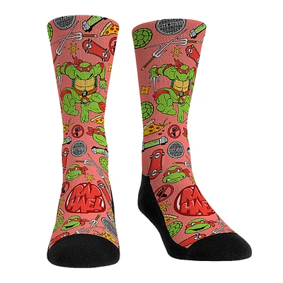 Unisex Rock Em Socks Teenage Mutant Ninja Turtles Raphael Kaboom! Crew