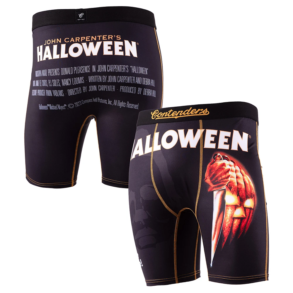 Men's Contenders Clothing Black Halloween Poster Boxer Briefs