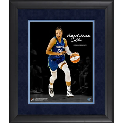 Napheesa Collier Minnesota Lynx Facsimile Signature Framed 11" x 14" Spotlight Photograph