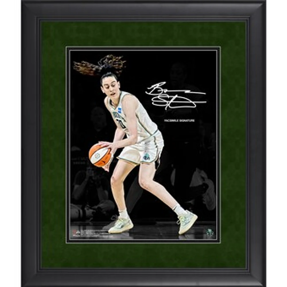 Breanna Stewart New York Liberty Facsimile Signature Framed 11" x 14" Spotlight Photograph