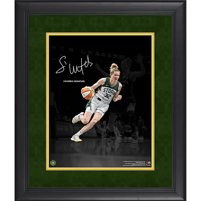 Sami Whitcomb Seattle Storm Framed 11" x 14" Spotlight Photograph - Facsimile Signature