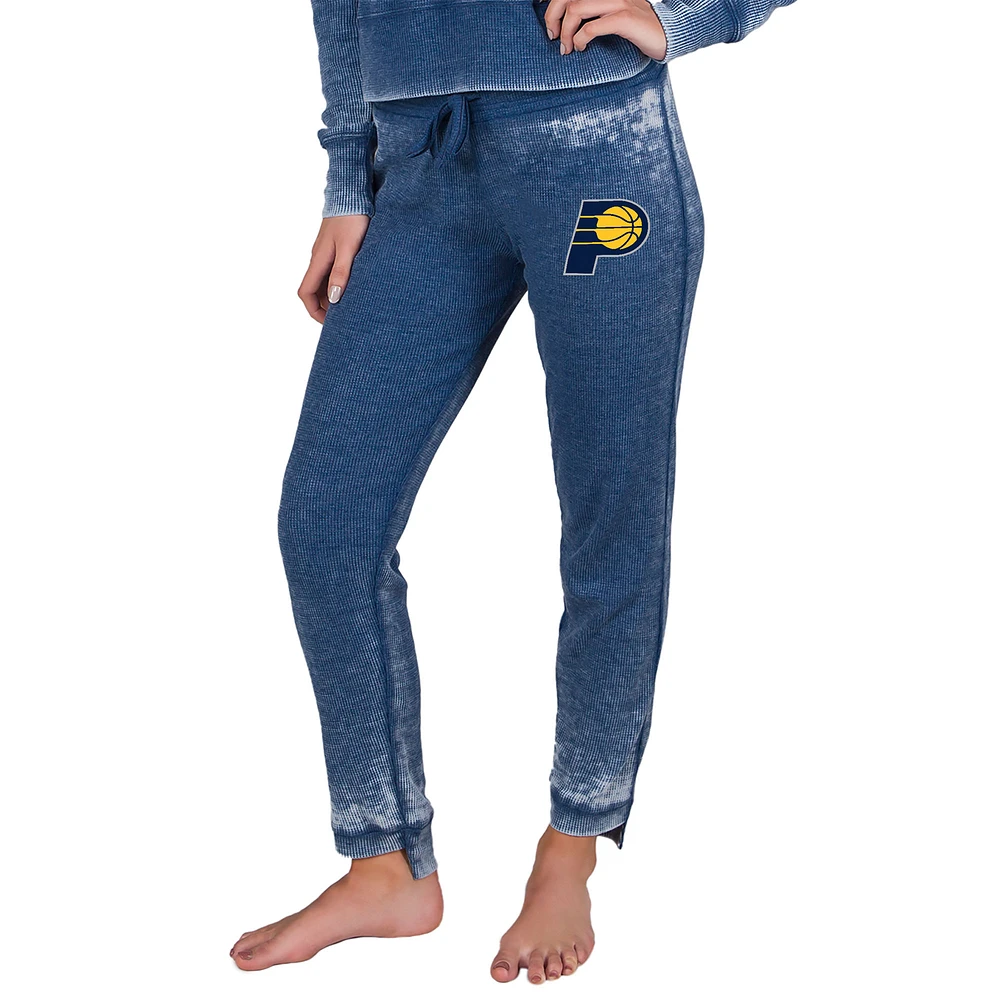 Women's Concepts Sport Navy Indiana Pacers Resurgence Waffle Knit Pants