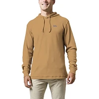 Men's League Collegiate Wear  Tan UCLA Bruins Waffle Knit Pullover Hoodie