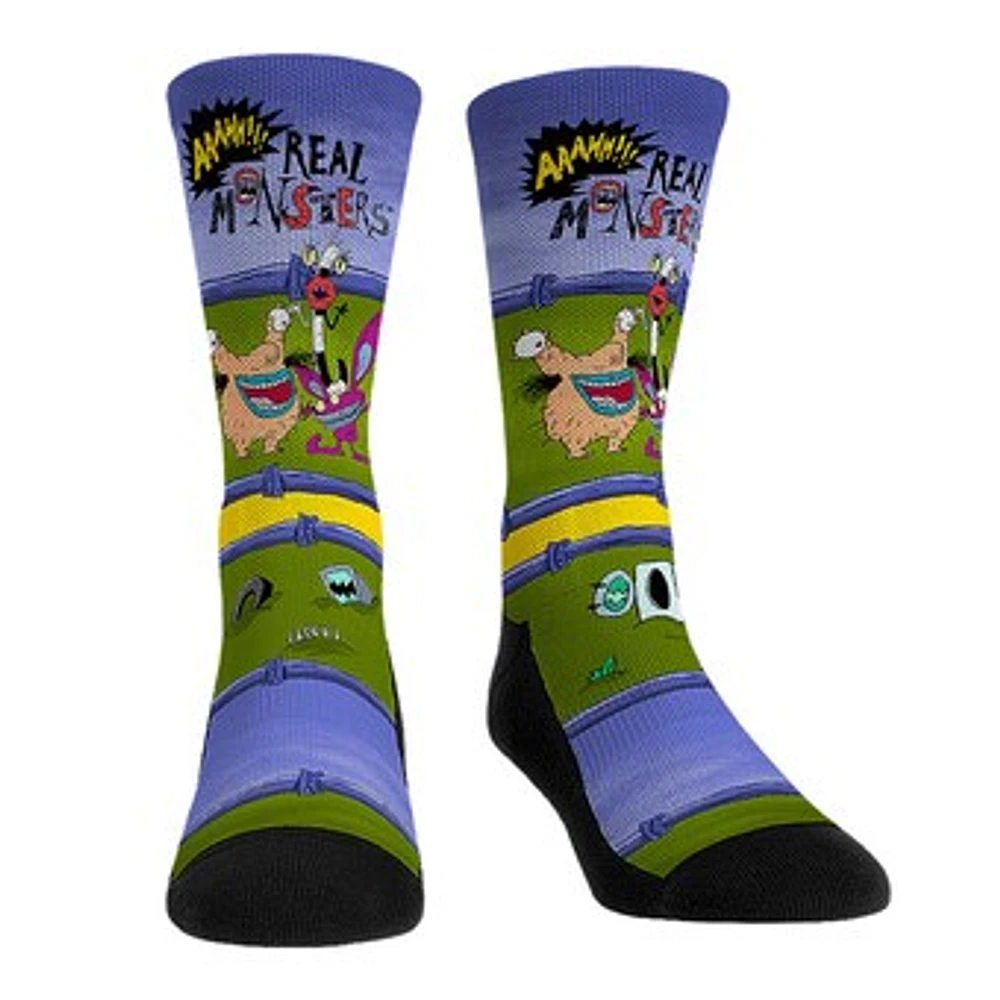 Unisex Rock Em Socks Aaahh!!! Real Monsters Showtime Crew