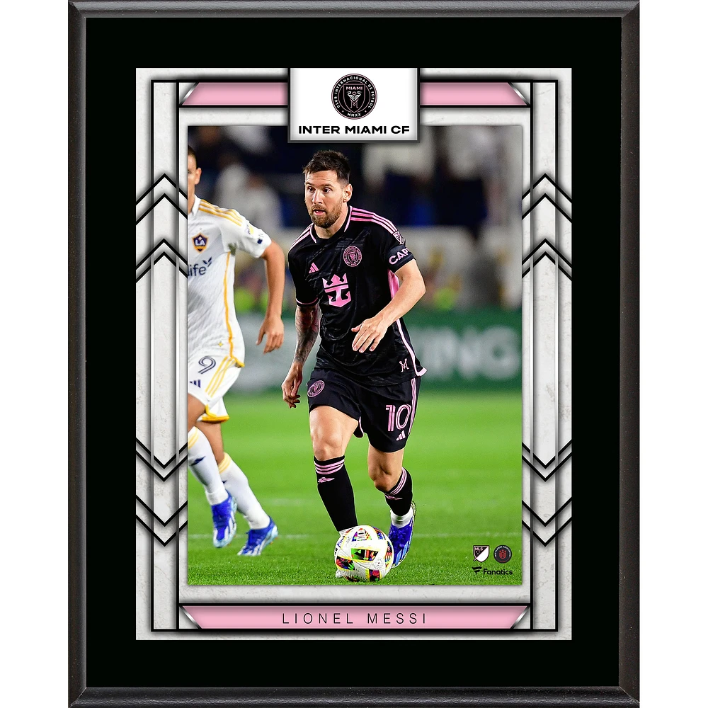 Lionel Messi Inter Miami CF 10.5" x 13" Sublimated Player Plaque