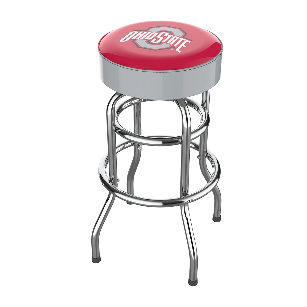 Imperial Ohio State Buckeyes Team Chrome Bar Stool