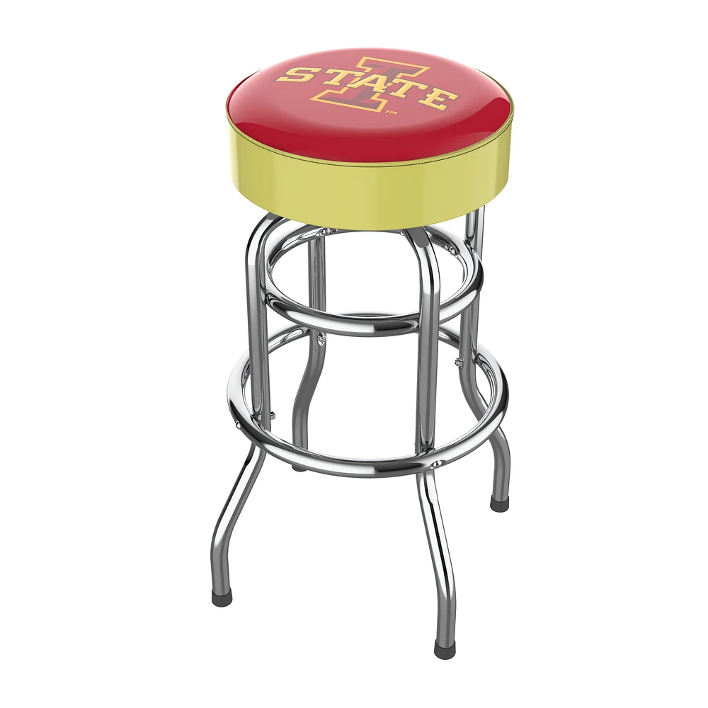 Imperial Iowa State Cyclones Team Chrome Bar Stool