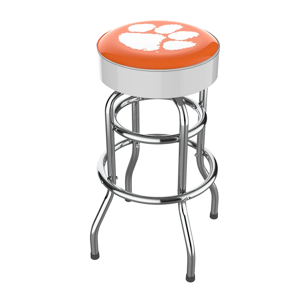 Imperial Clemson Tigers Team Chrome Bar Stool