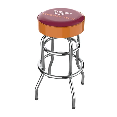 Imperial Virginia Tech Hokies Team Chrome Bar Stool