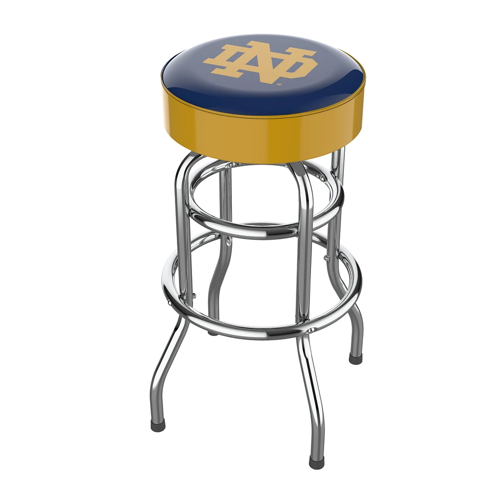 Imperial Notre Dame Fighting Irish Team Chrome Bar Stool
