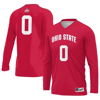 Youth GameDay Greats #0 Scarlet Ohio State Buckeyes Lightweight Women's Volleyball Jersey