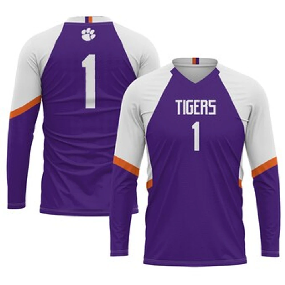Youth GameDay Greats #1 Clemson Tigers Lightweight Women's Volleyball Jersey