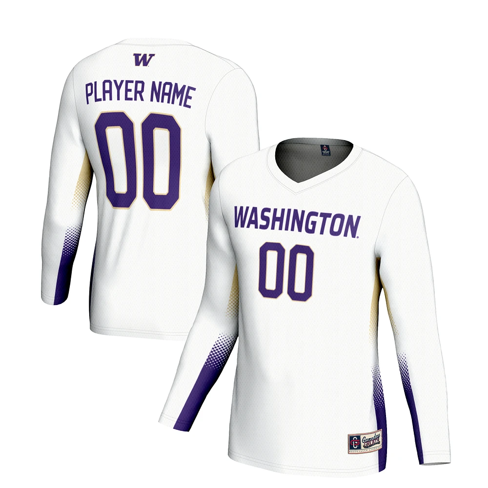 Unisex GameDay Greats White Washington Huskies NIL Lightweight Volleyball Jersey