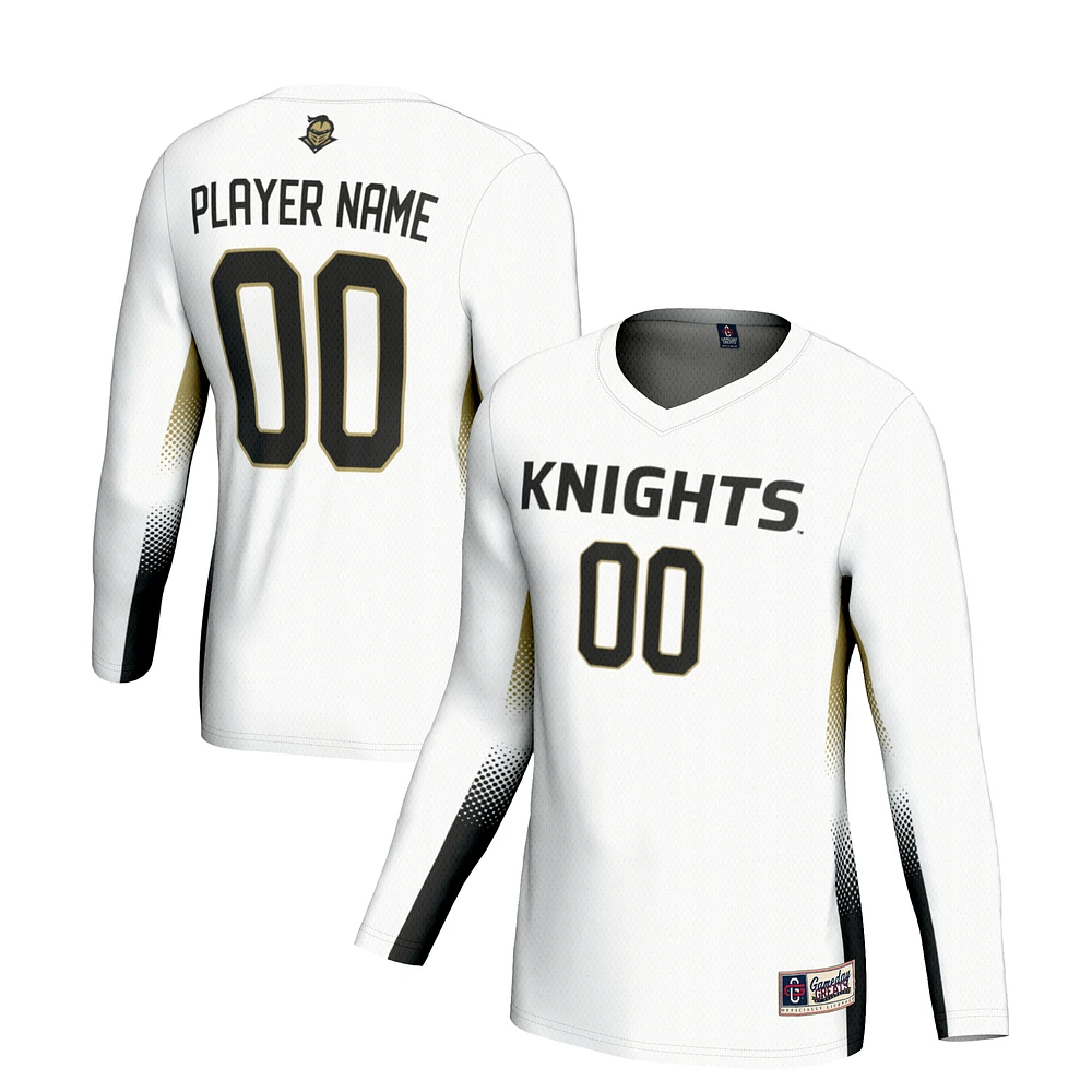 Youth GameDay Greats White UCF Knights NIL Lightweight Volleyball Jersey