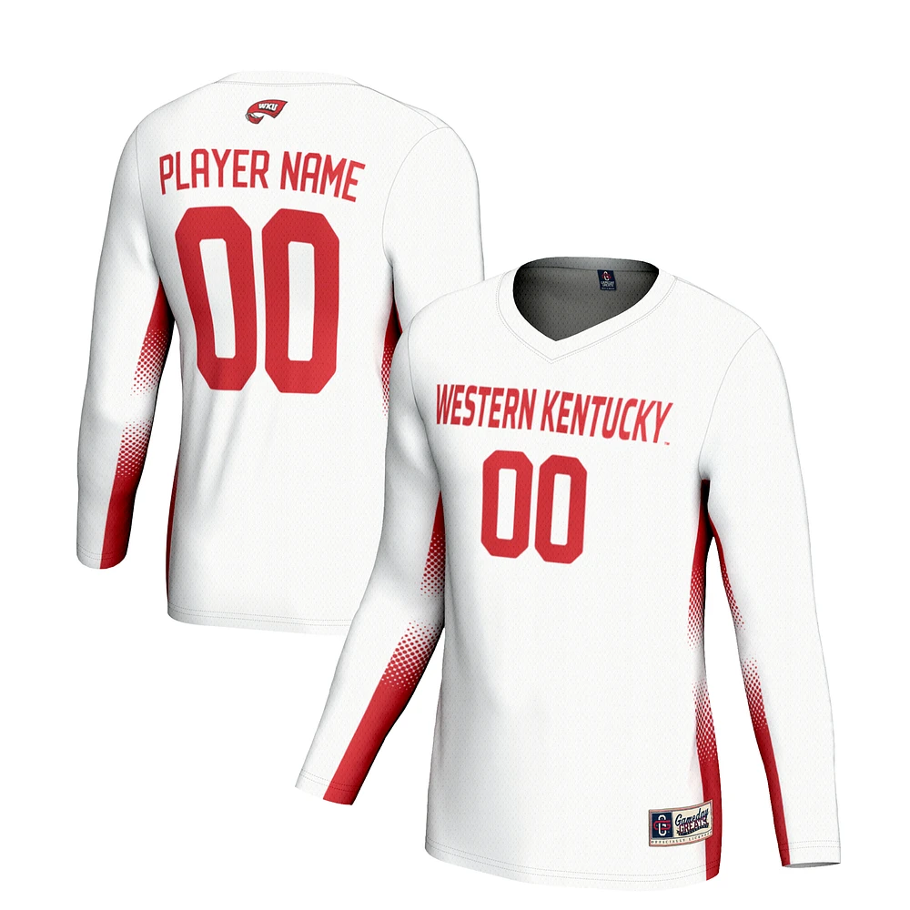 Unisex GameDay Greats White Western Kentucky Hilltoppers NIL Lightweight Volleyball Jersey
