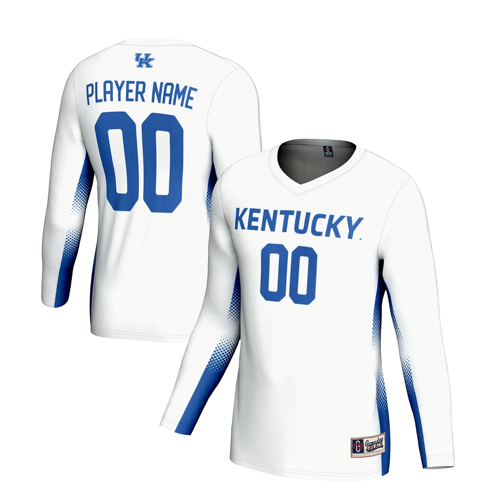 Youth GameDay Greats White Kentucky Wildcats NIL Lightweight Volleyball Jersey