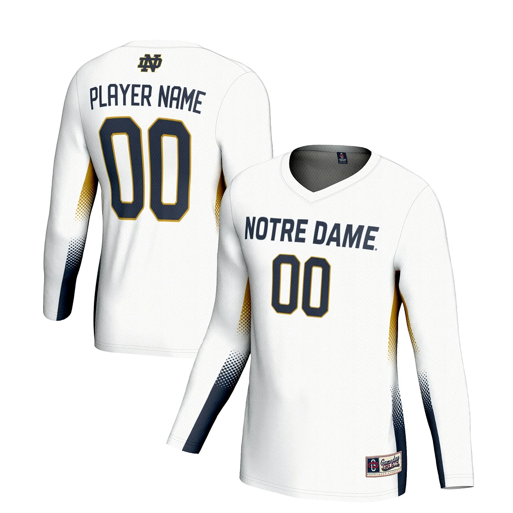 Youth GameDay Greats White Notre Dame Fighting Irish NIL Lightweight Volleyball Jersey