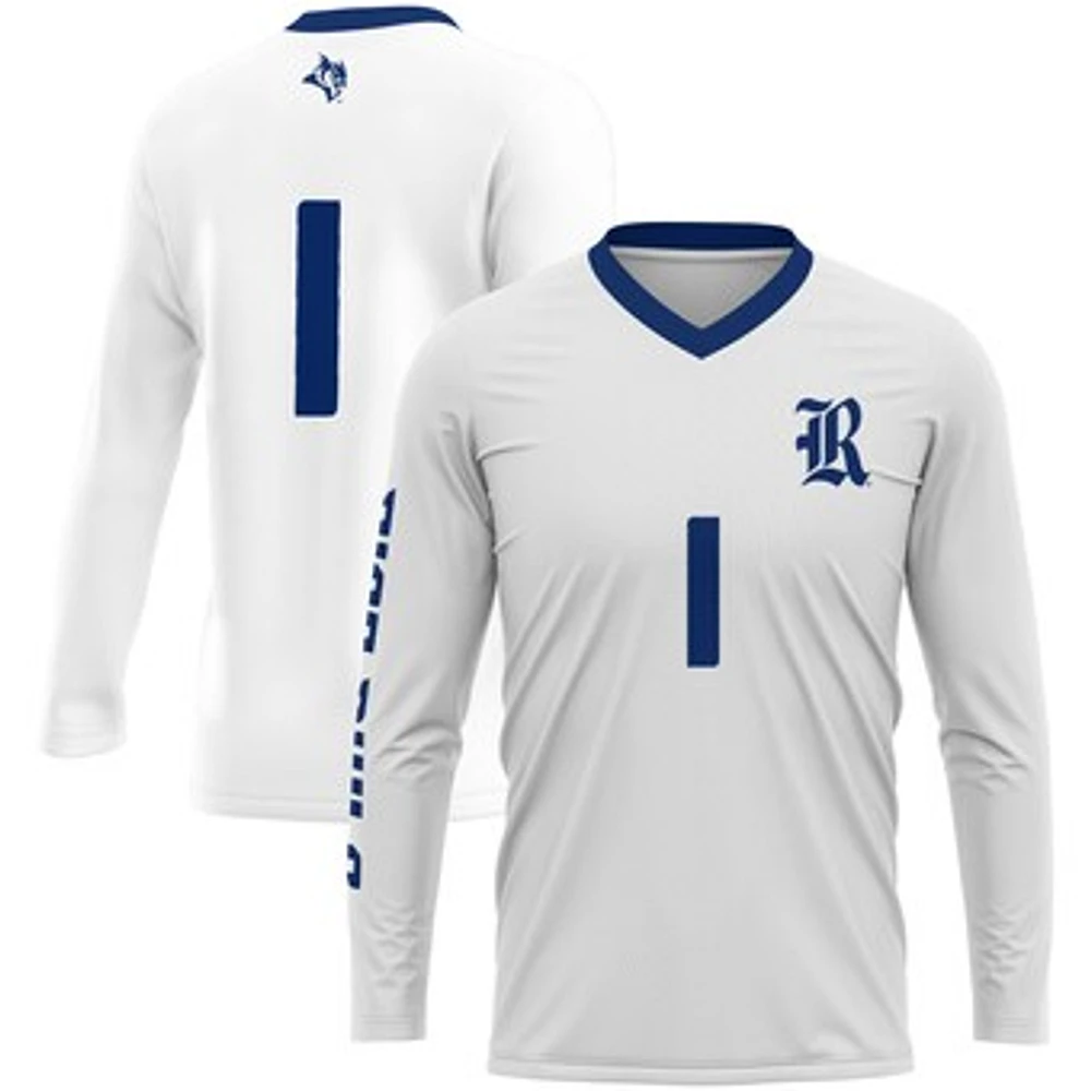Unisex GameDay Greats #1 White Rice Owls Lightweight Volleyball Jersey