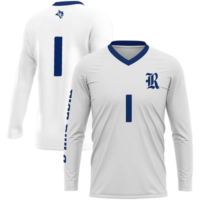 Unisex GameDay Greats #1 White Rice Owls Lightweight Volleyball Jersey