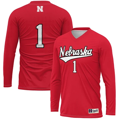 Youth GameDay Greats #1 Scarlet Nebraska Huskers Lightweight Volleyball Jersey