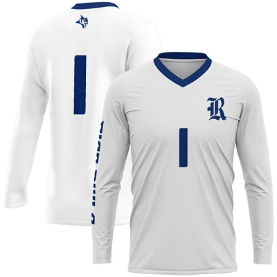 Youth GameDay Greats #1 White Rice Owls Lightweight Volleyball Jersey