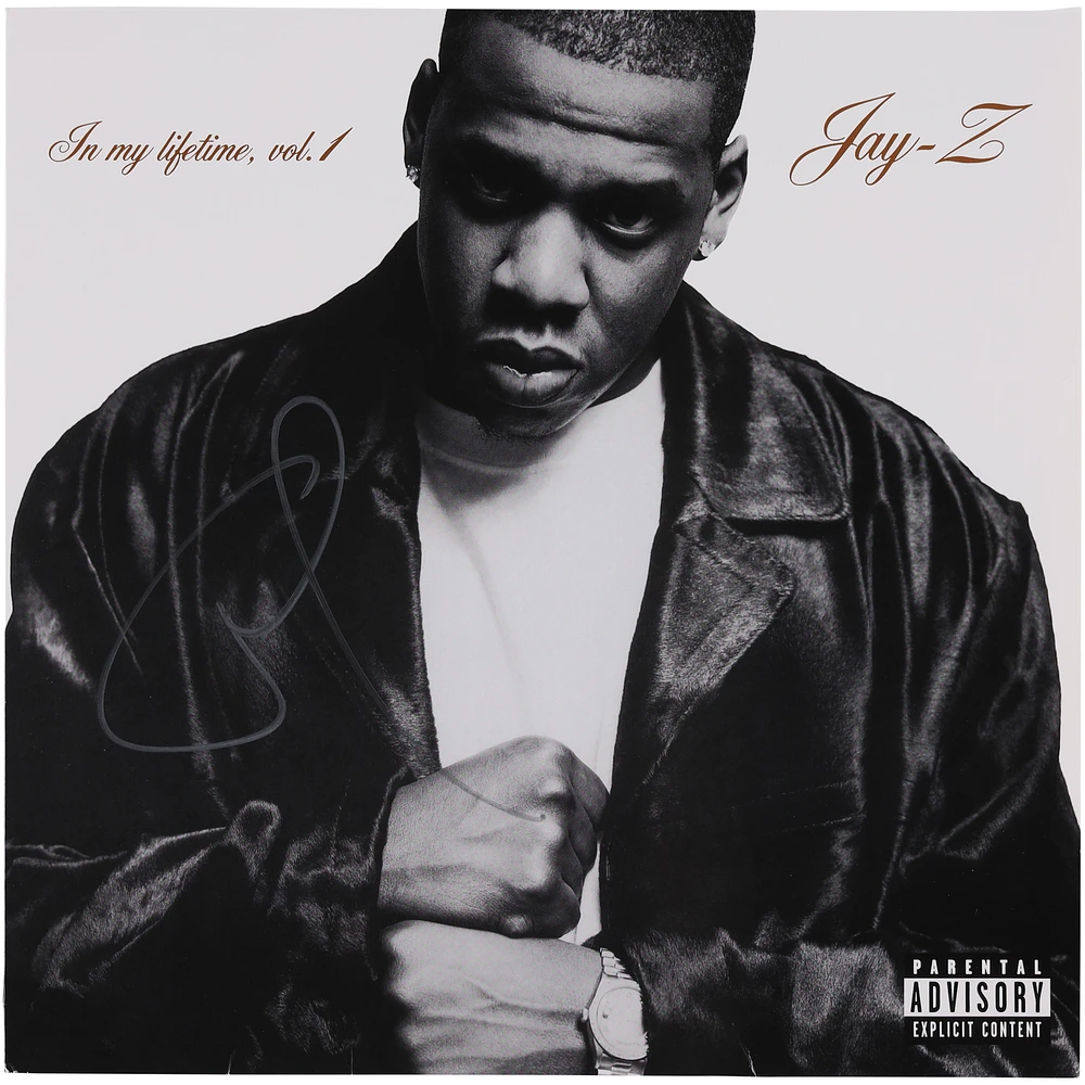 Jay-Z Autographed In My Lifetime Vol. 1 Album Cover - BAS