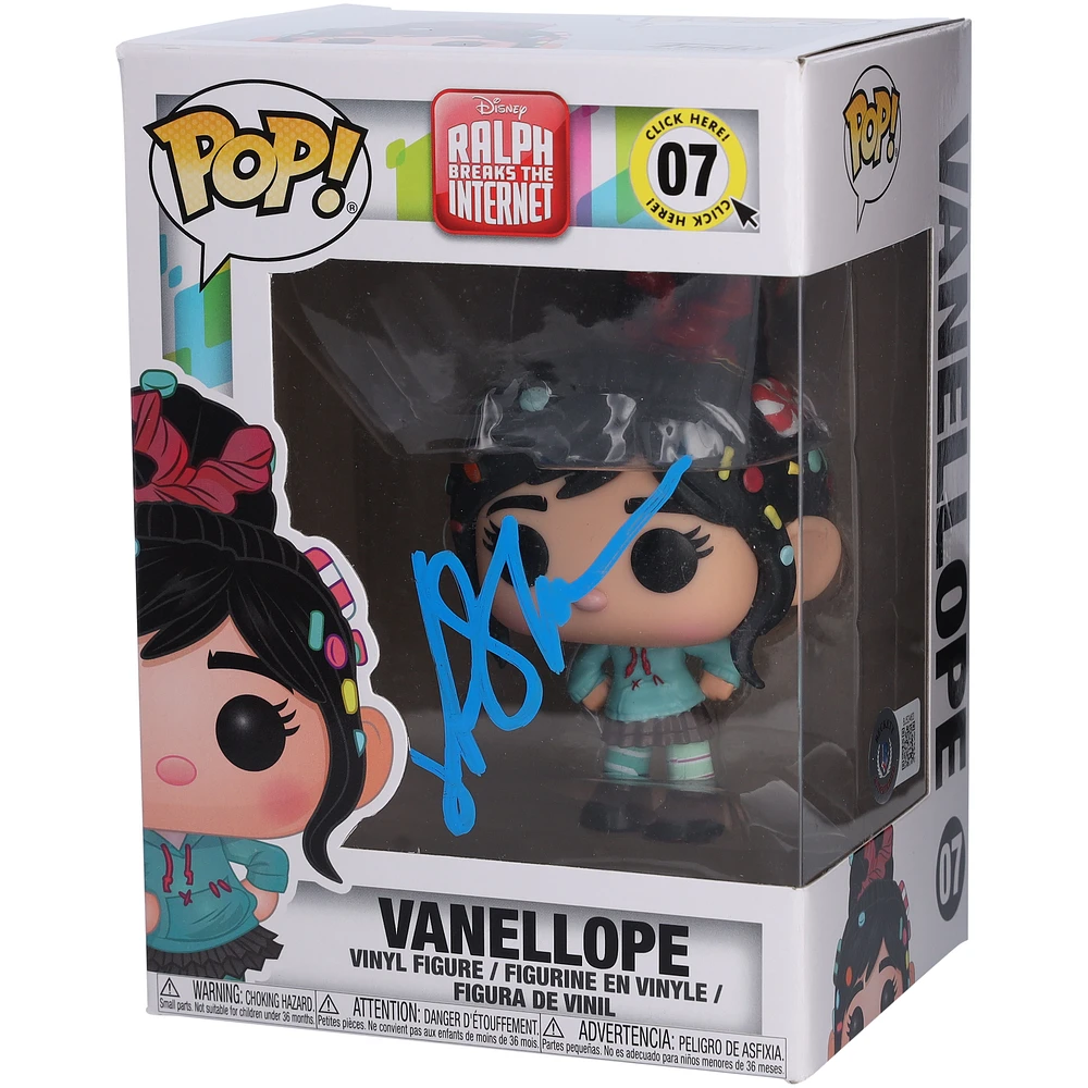 Sarah Silverman Ralph Breaks the Internet Autographed Vanellope Funko Pop! Vinyl Figure - BAS