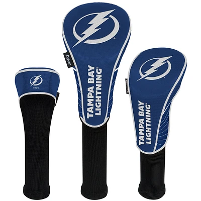 WinCraft Tampa Bay Lightning Three-Pack Golf Club Headcover Set