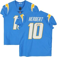 Justin Herbert Los Angeles Chargers Autographed Powder Blue Nike Elite Jersey