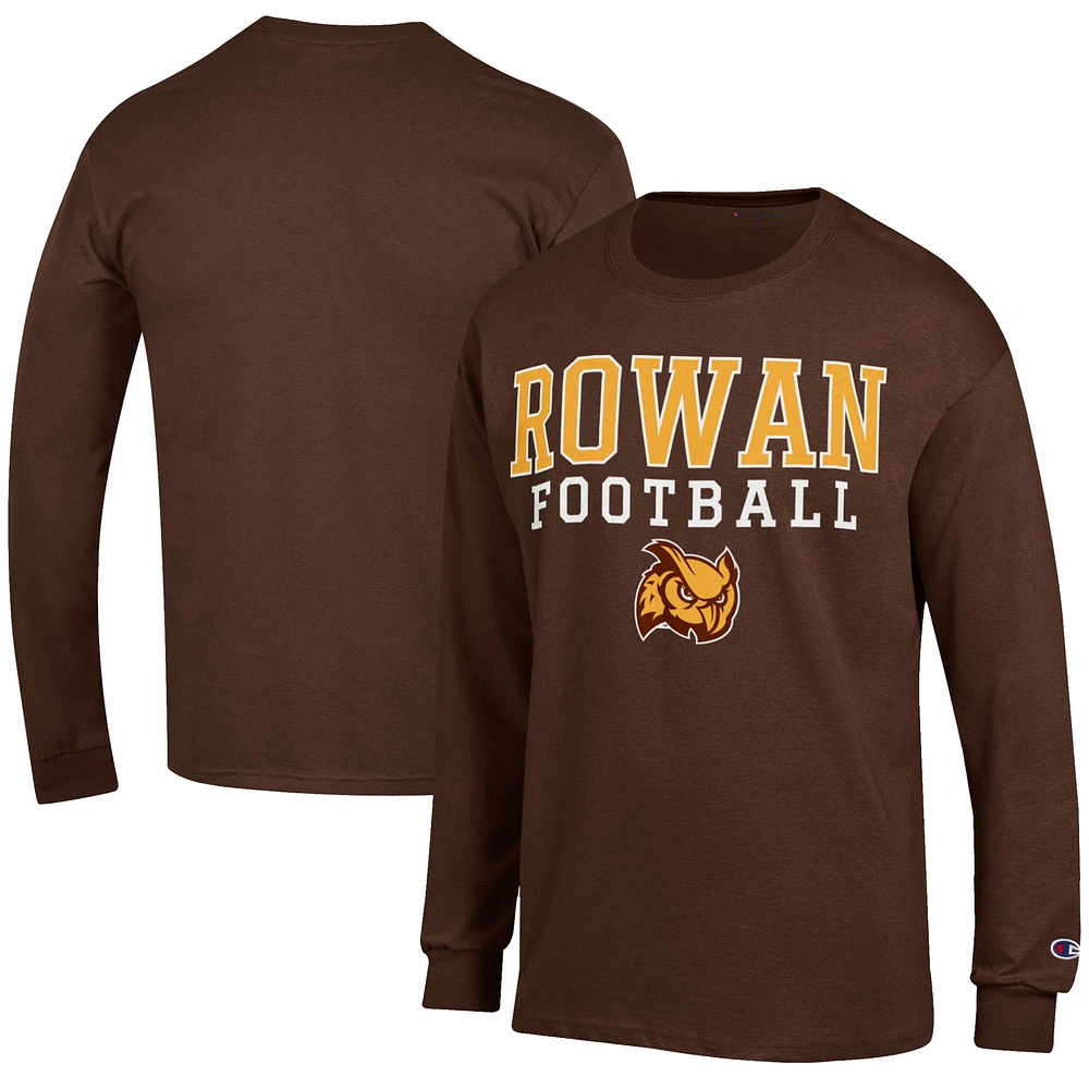Men's Champion Rowan Profs Football Jersey Long Sleeve T-Shirt