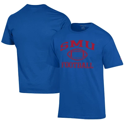 Men's Champion Royal SMU Mustangs Football Jersey T-Shirt