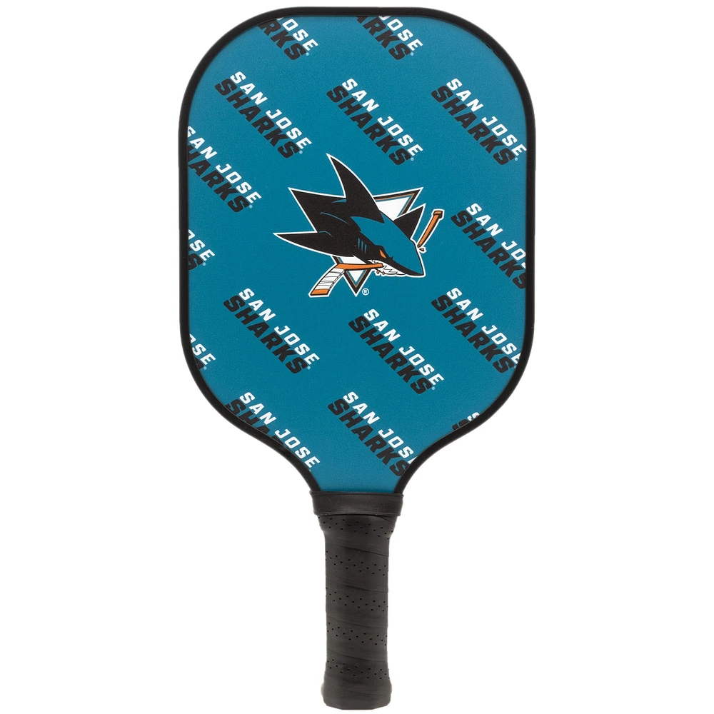 San Jose Sharks Team Pickleball Paddle
