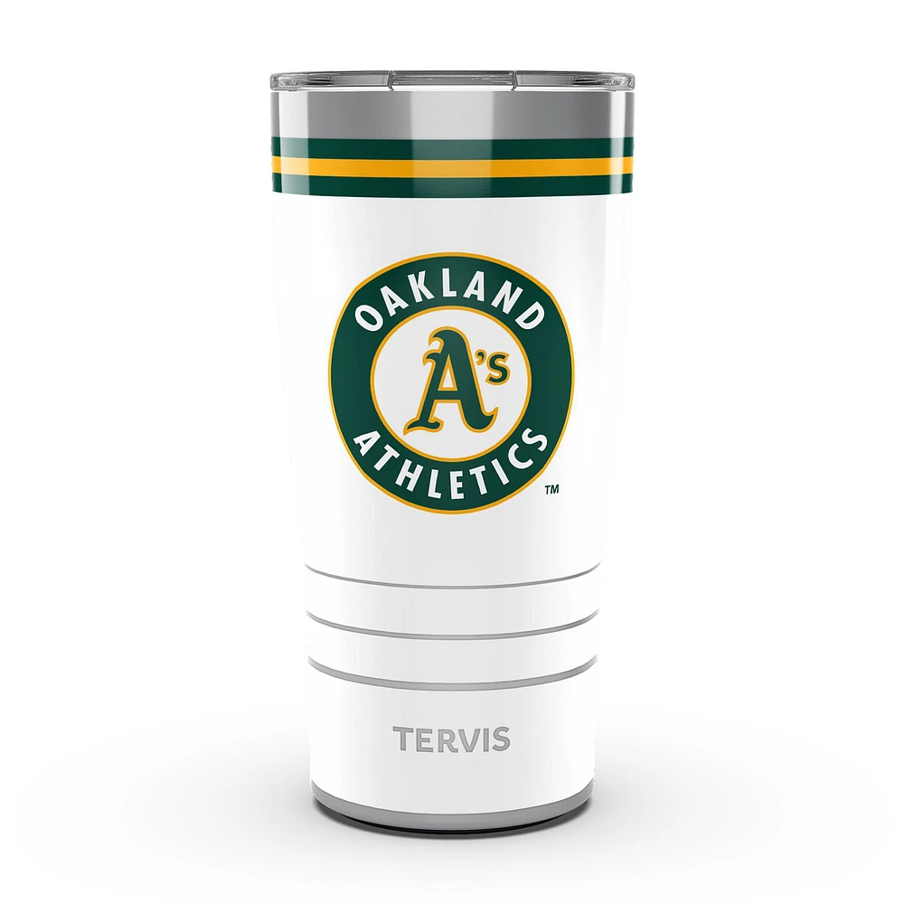 Tervis Oakland Athletics 20oz. Arctic DuraPrint™️ Stainless Steel Travel Tumbler