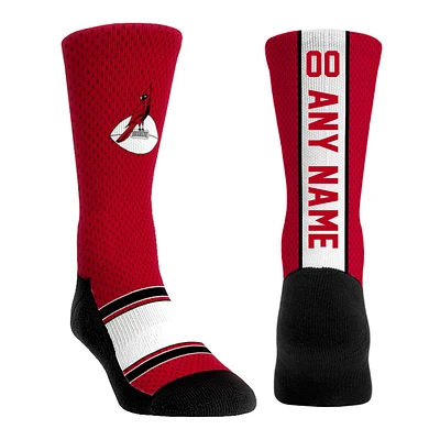 Youth Rock Em Socks Cardinal Arizona Cardinals Throwback Jersey Custom Crew Socks