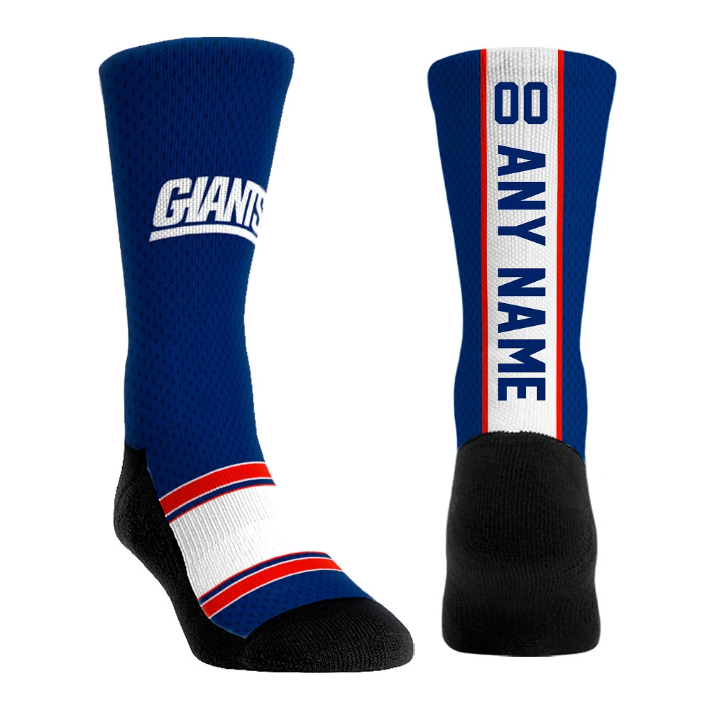 Unisex Rock Em Socks Royal New York Giants Throwback Jersey Custom Crew