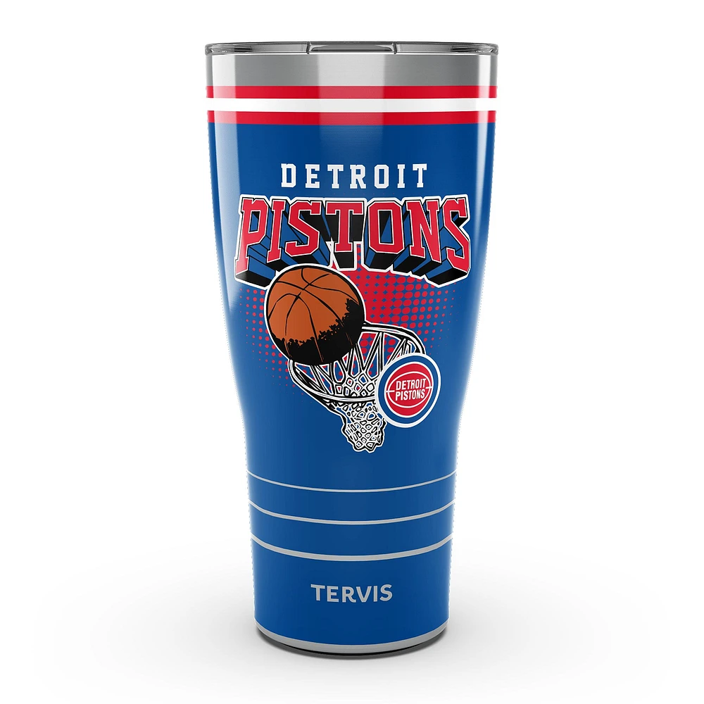 Tervis Detroit Pistons 30oz. DuraPrint™️ Vintage Stainless Steel Travel Tumbler