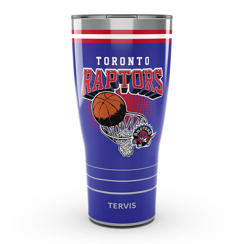 Tervis Toronto Raptors 30oz. DuraPrint™️ Vintage Stainless Steel Travel Tumbler