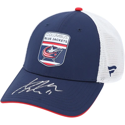 Adam Fantilli Columbus Blue Jackets Autographed 2023 NHL Draft Cap