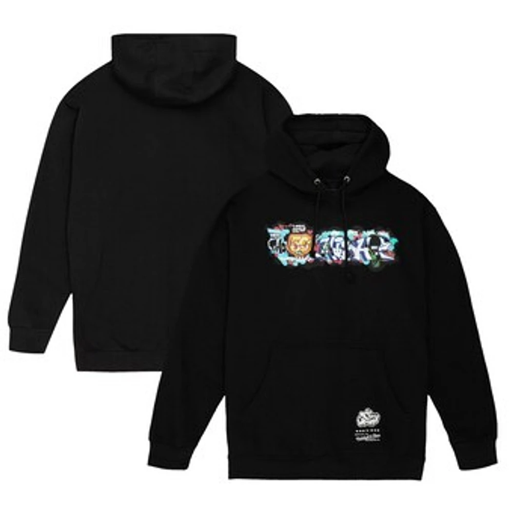 Unisex Mitchell & Ness Black 50th Anniversary of Hip-Hop Graffiti Pullover Hoodie