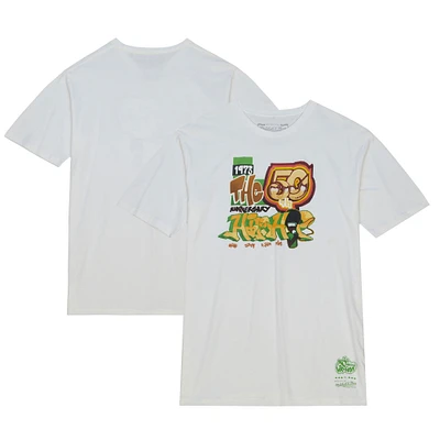 Unisex Mitchell & Ness White 50th Anniversary of Hip-Hop Graffiti T-Shirt