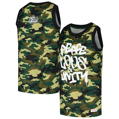 Unisex Mitchell & Ness Camo 50th Anniversary of Hip Hop Jersey