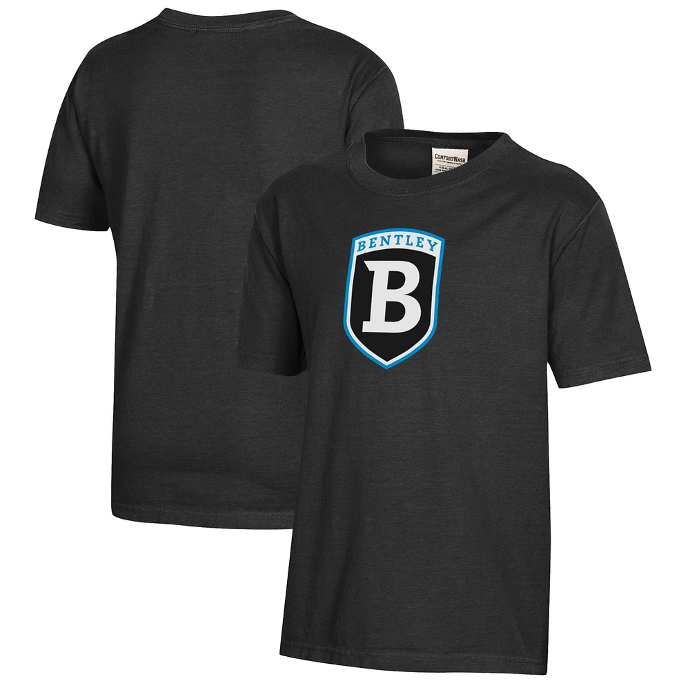Youth Black Bentley Falcons Logo Comfort Wash T-Shirt