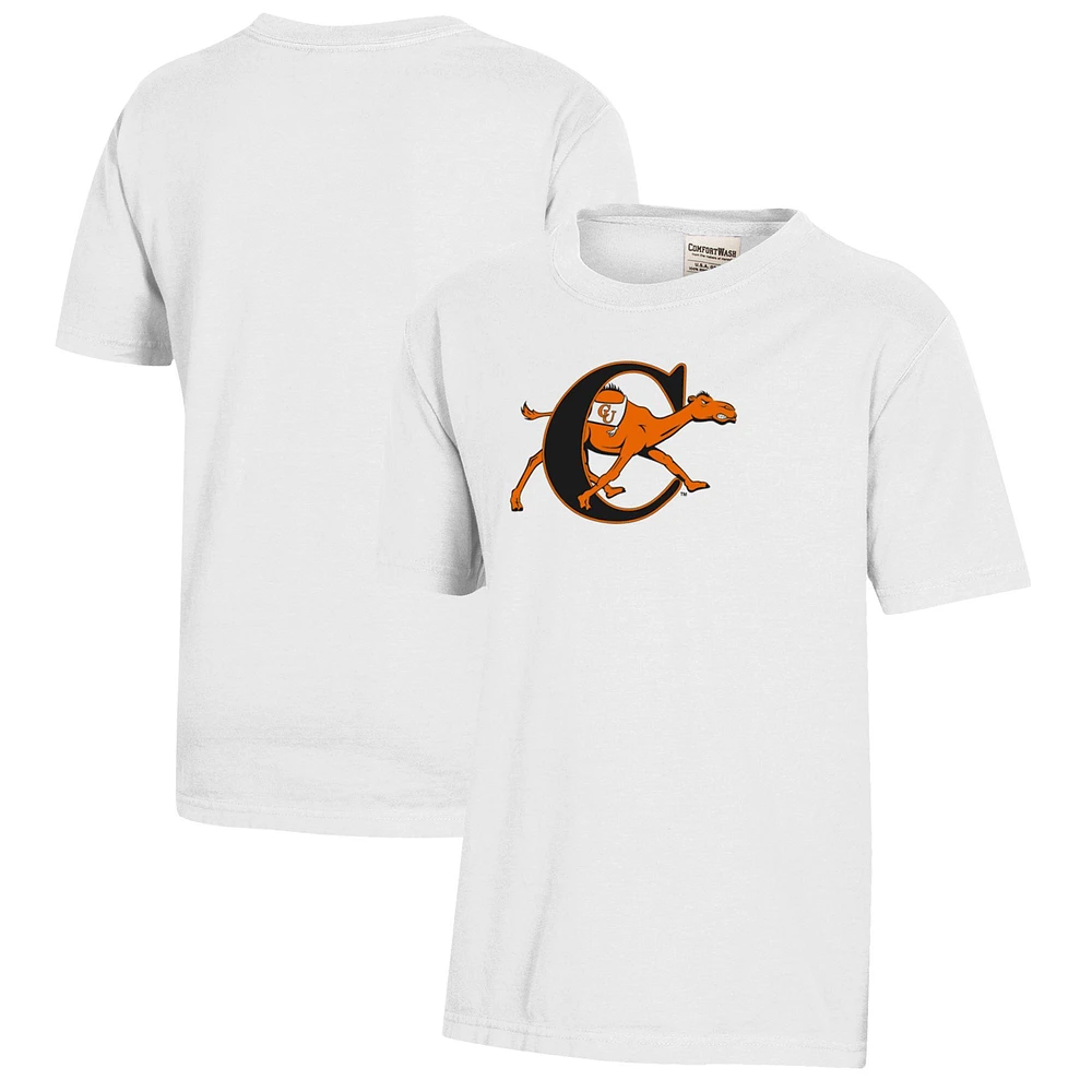 Youth Campbell Fighting Camels Logo Comfort Wash T-Shirt