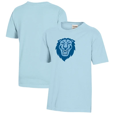 Youth Light Blue Columbia University Logo Comfort Wash T-Shirt